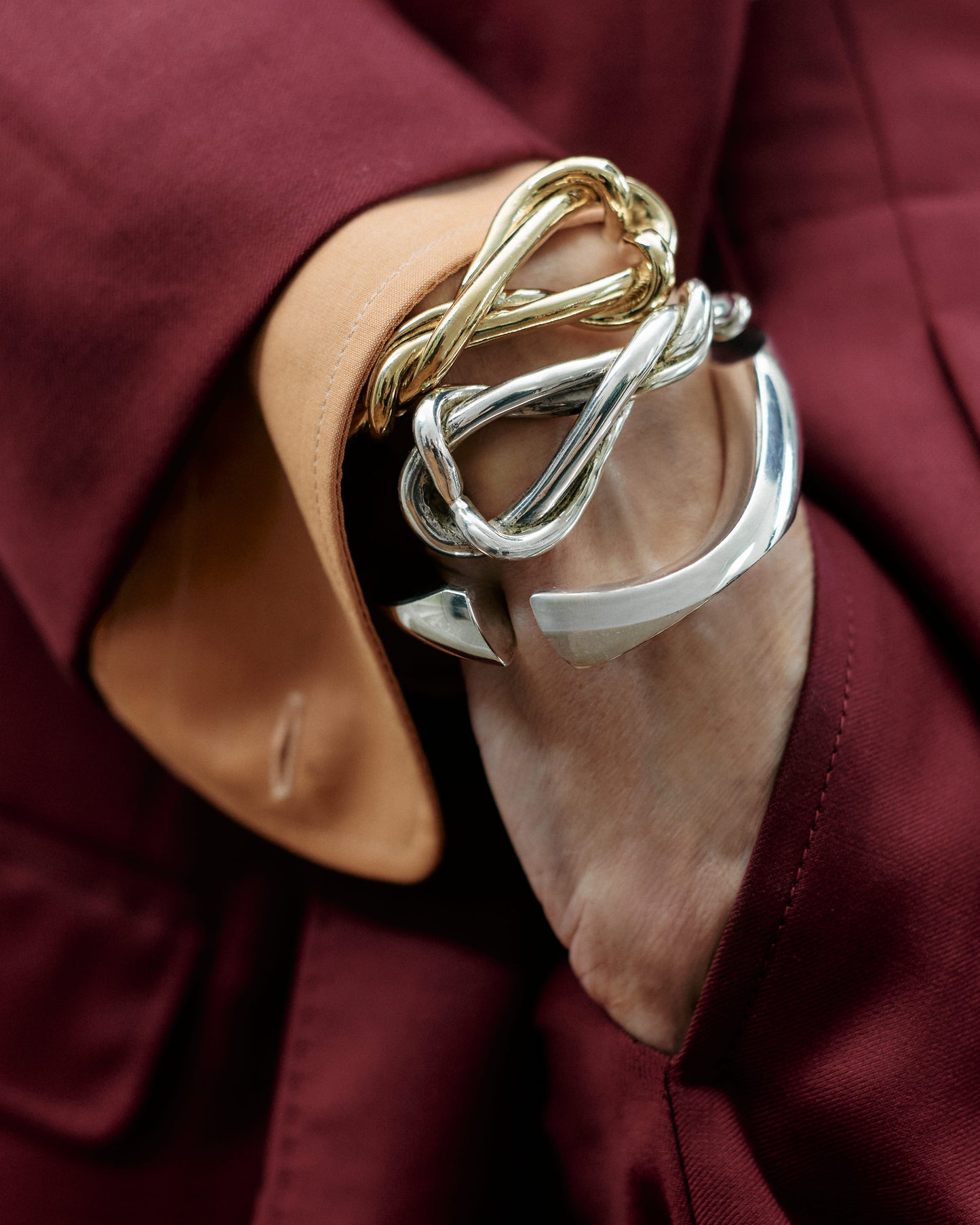 Bracelet jonc Déchainée