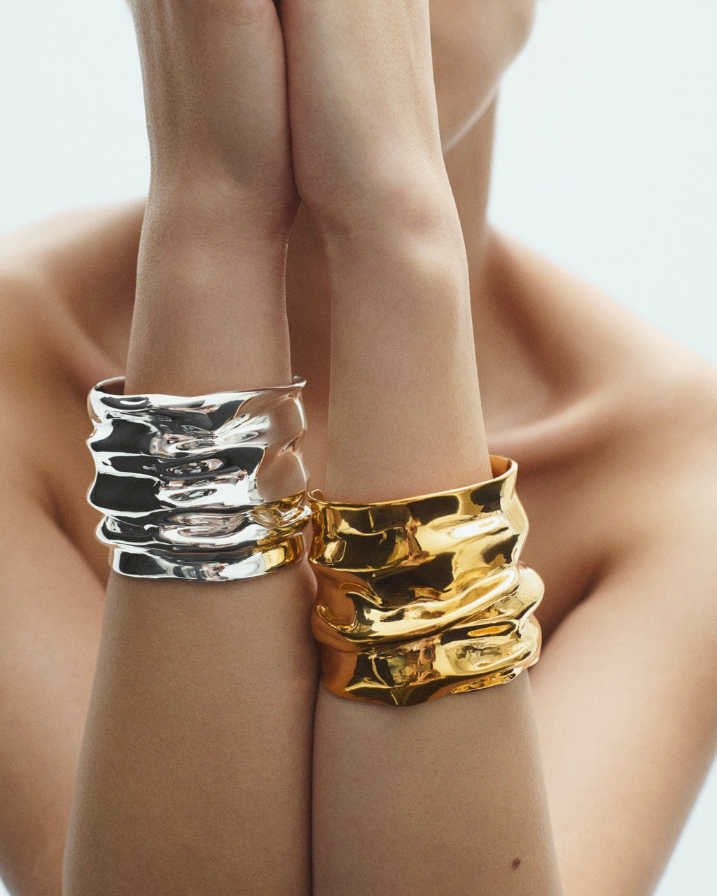 Medium Drapée Cuff