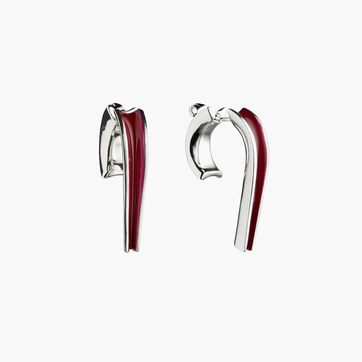 Boucles d'oreilles Heels Emaillées S