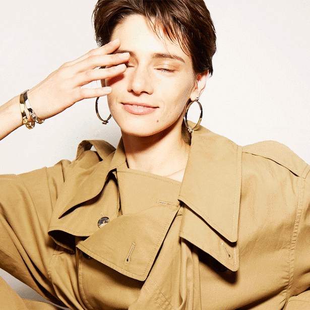 Boucles d'oreilles Alpha