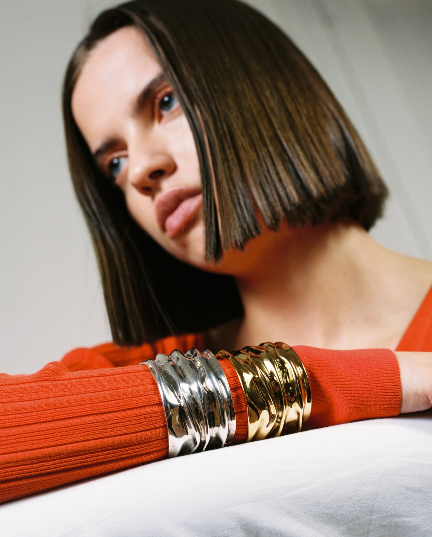 Petite Manchette Drapée