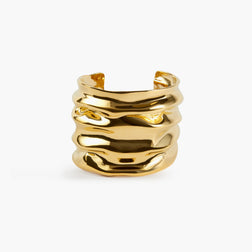 Medium Drapée Cuff