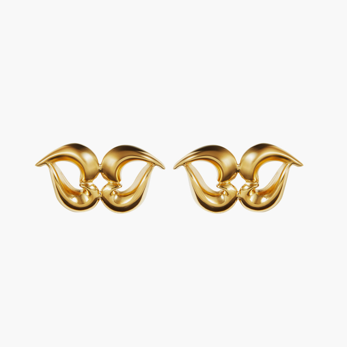 Earrings double Crush