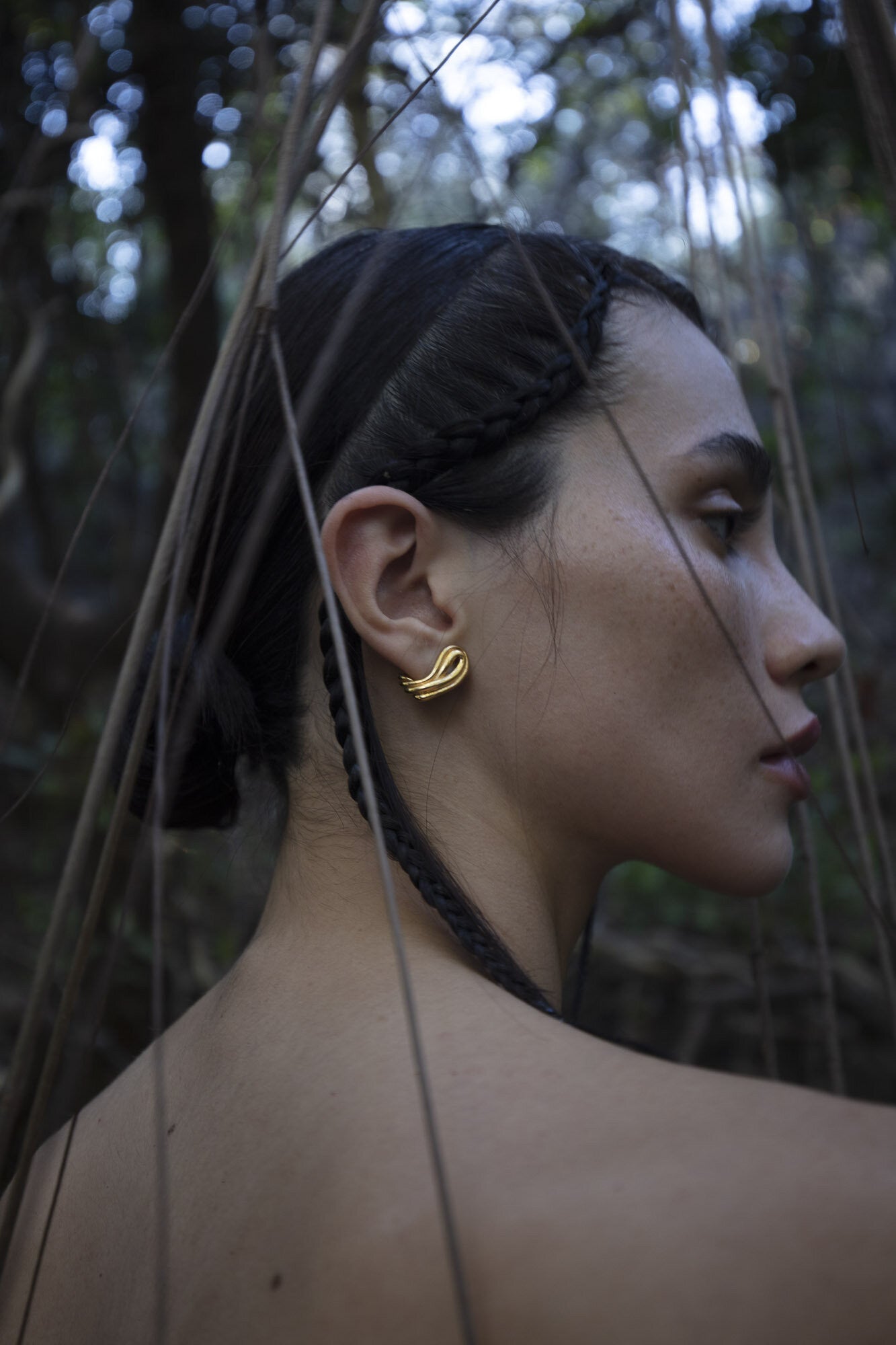 Boucle Liane Solo XS Vermeil