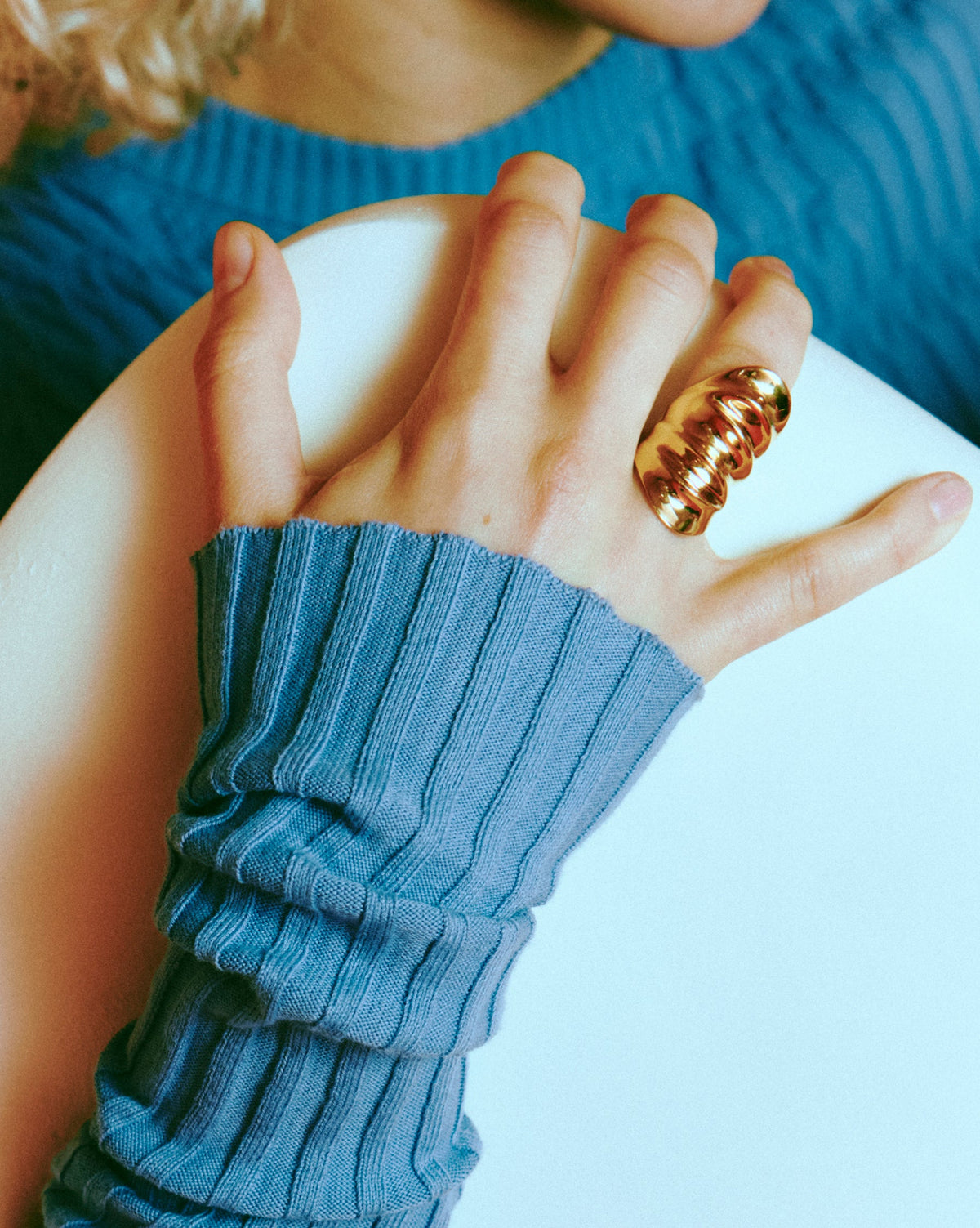 Double Drapée Ring