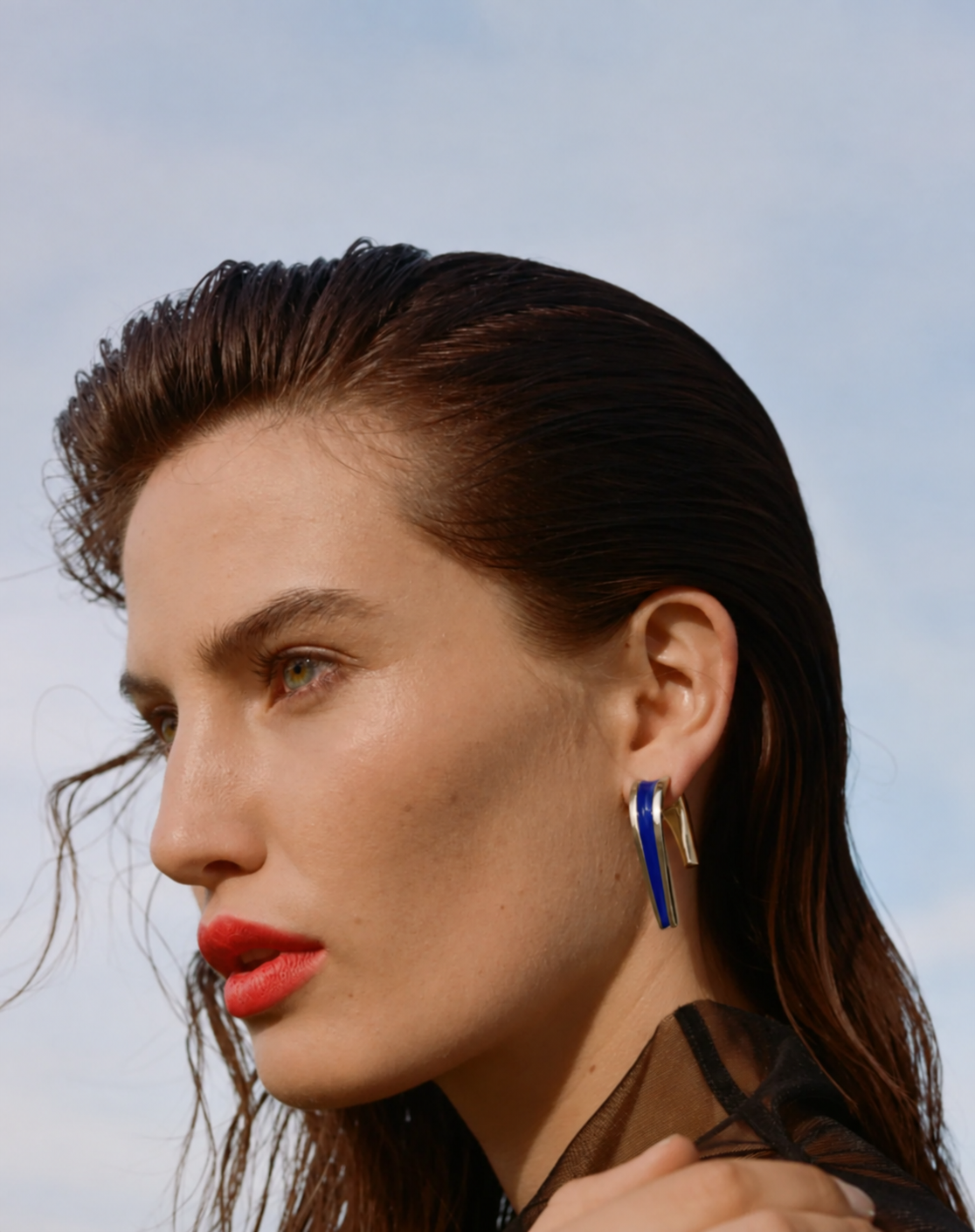 Enameled Heels Earrings M