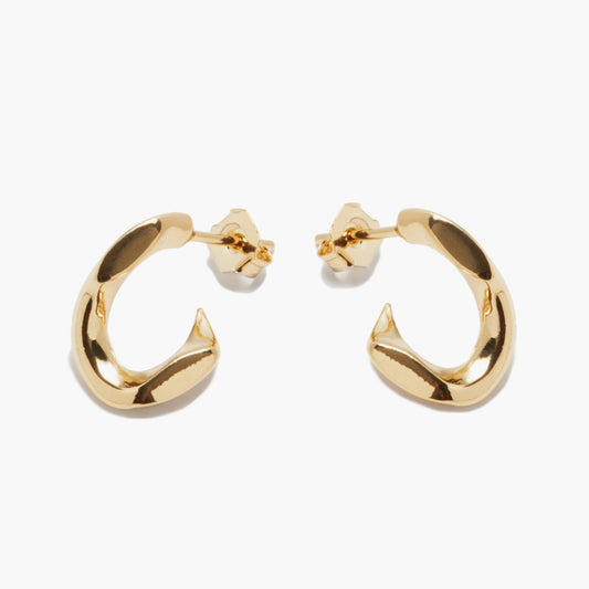 Men Pierced Chain Earrings
