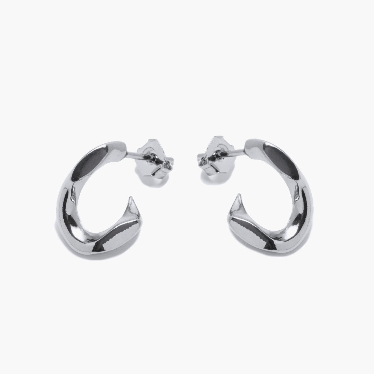 Men Pierced Chain Earrings