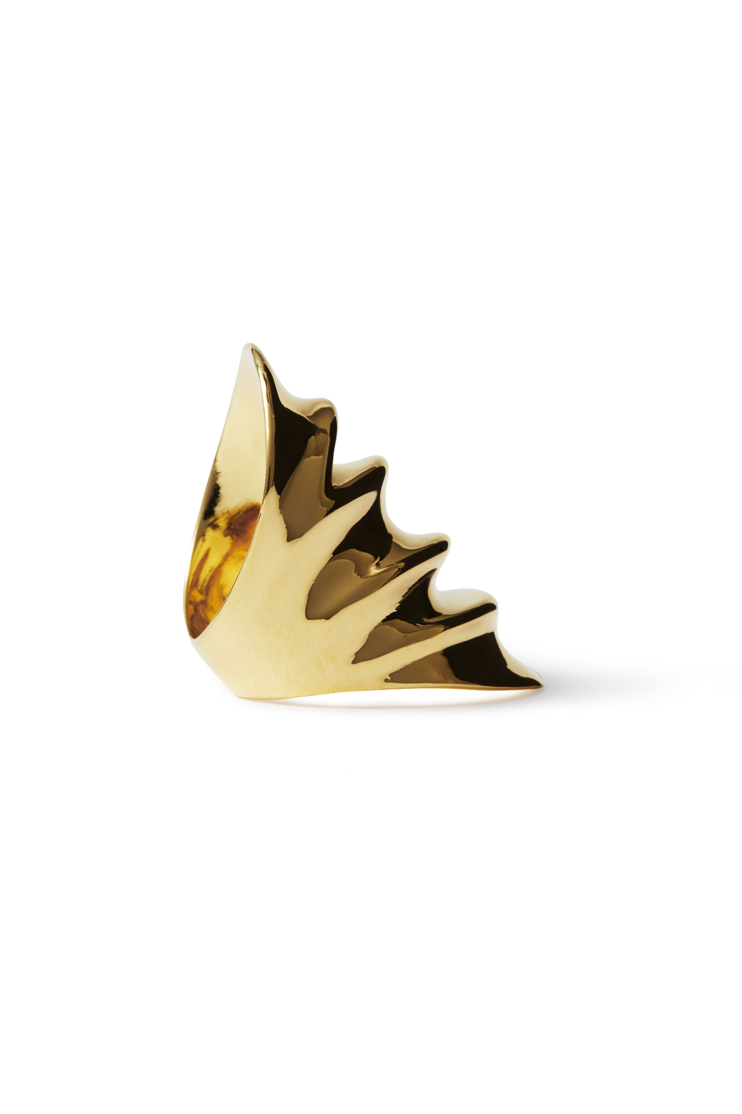 Bague Double Drapée