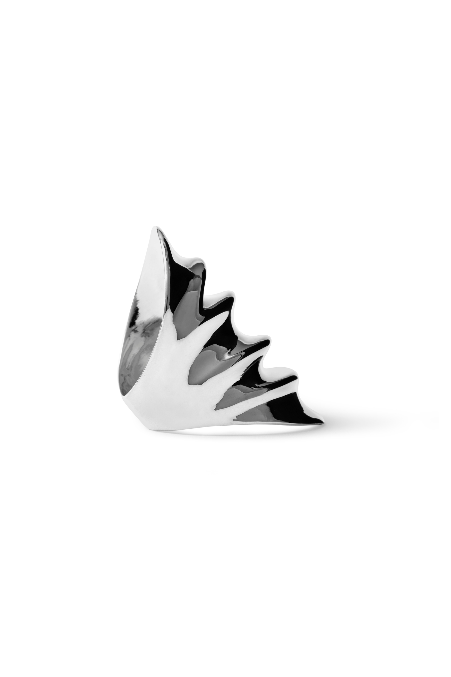 Bague Double Drapée