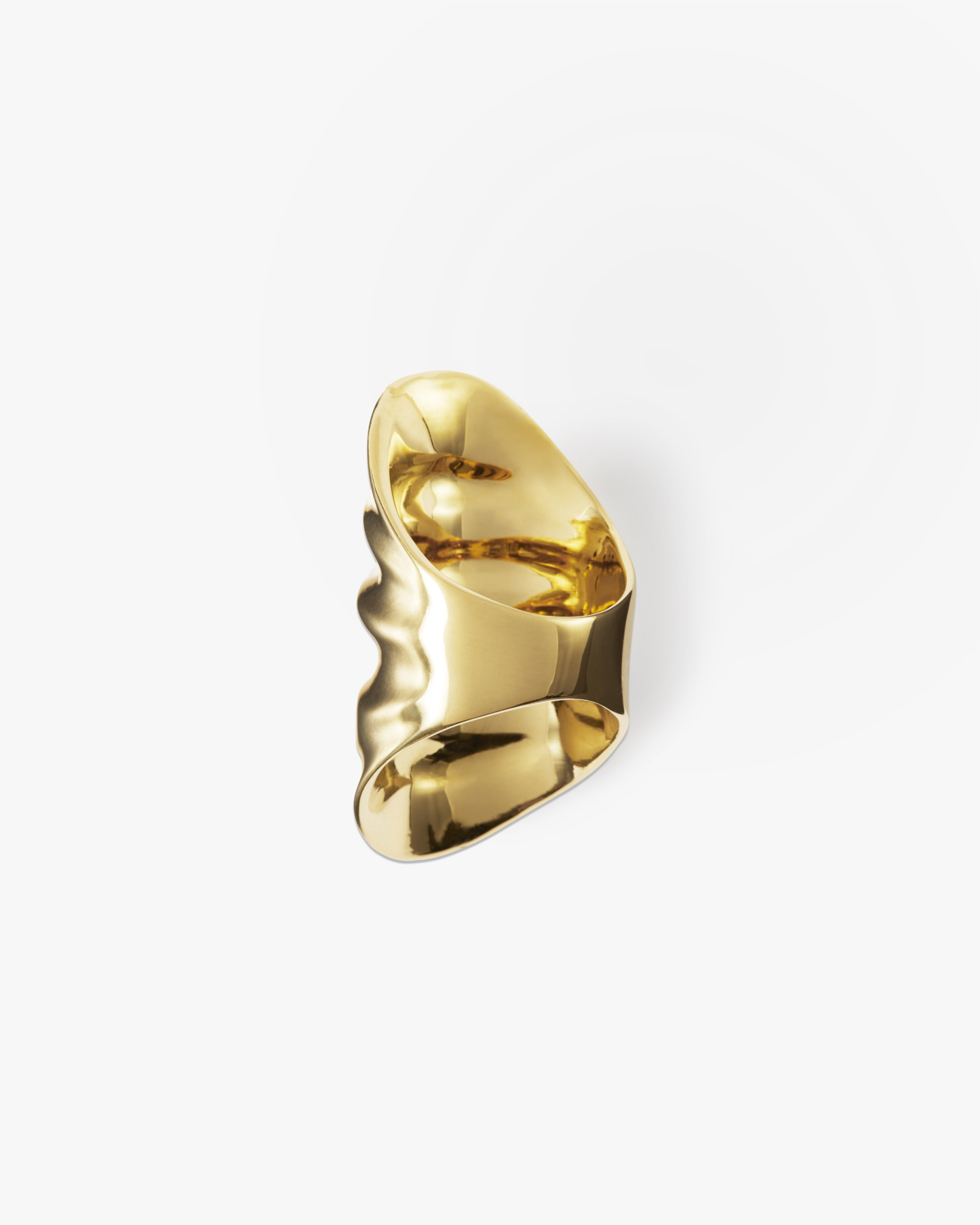 Bague Double Drapée