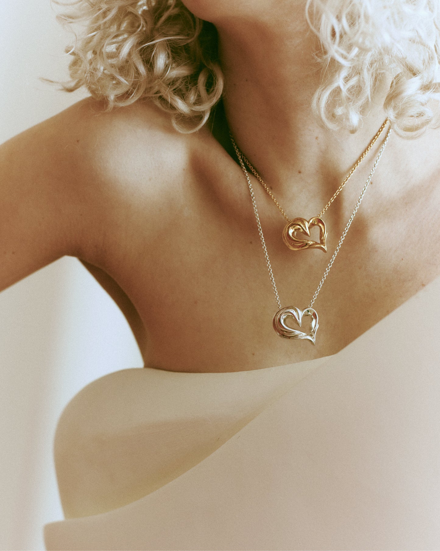 Necklace Cœur Drapé Crush