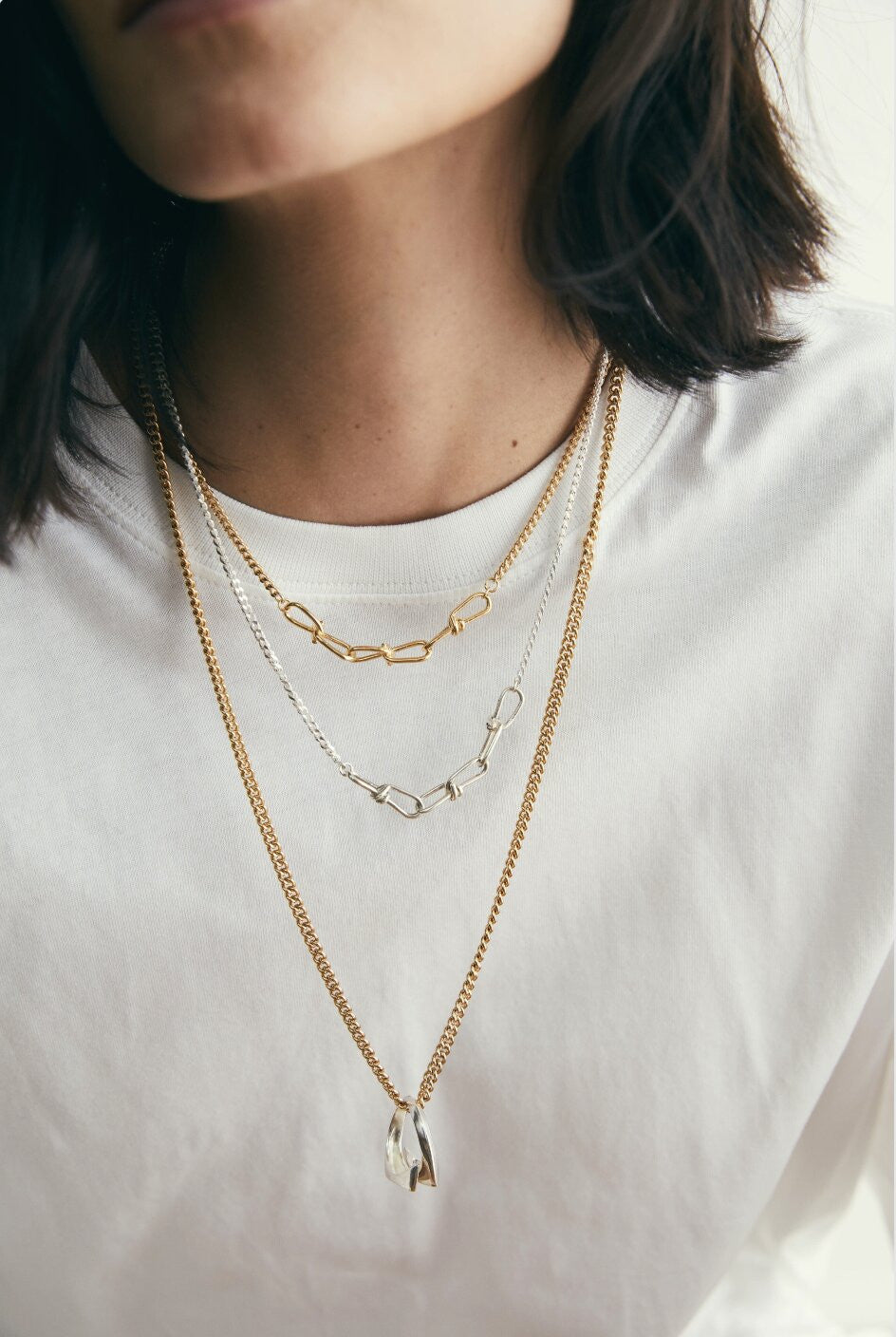 Boyfriend Triple XS Wire Gourmette Chain