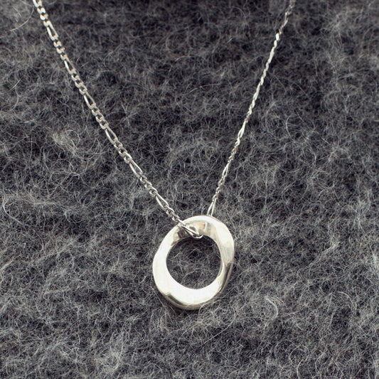 Unchained Ring Necklace